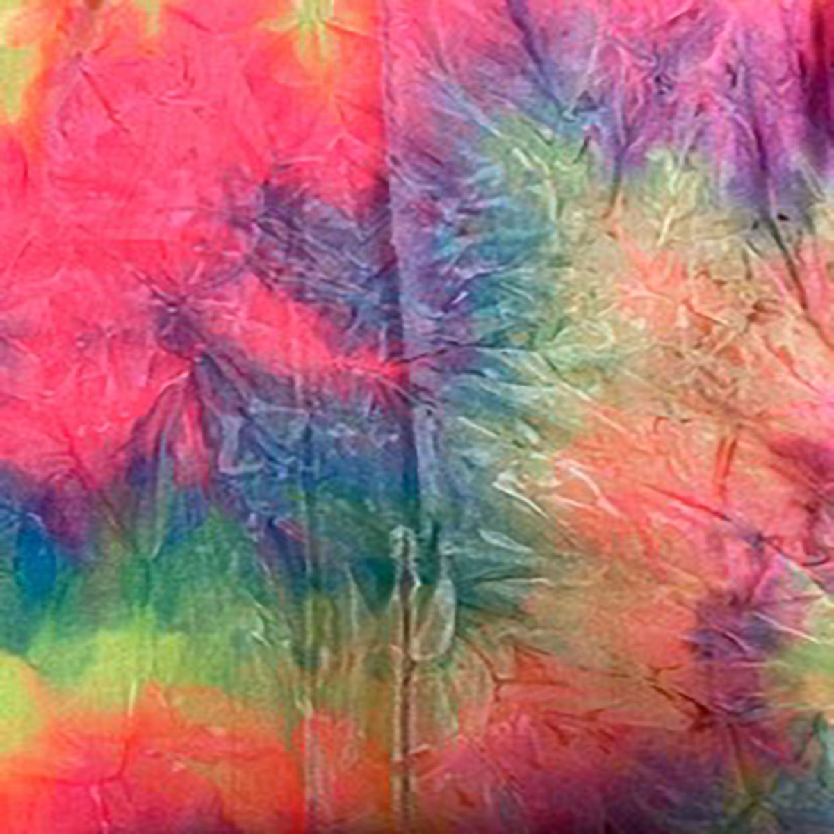 Radiant Psychedelic Velvet Polyester Spandex Fabric | Spandex Palace