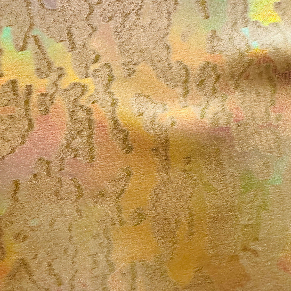 Impressed Velvet Holothin Islets Print Stretch Fabric | Spandex Palace