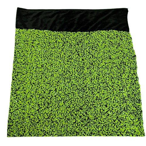 Sequins Embroidered Stretch Velvet Rodeo Fabric