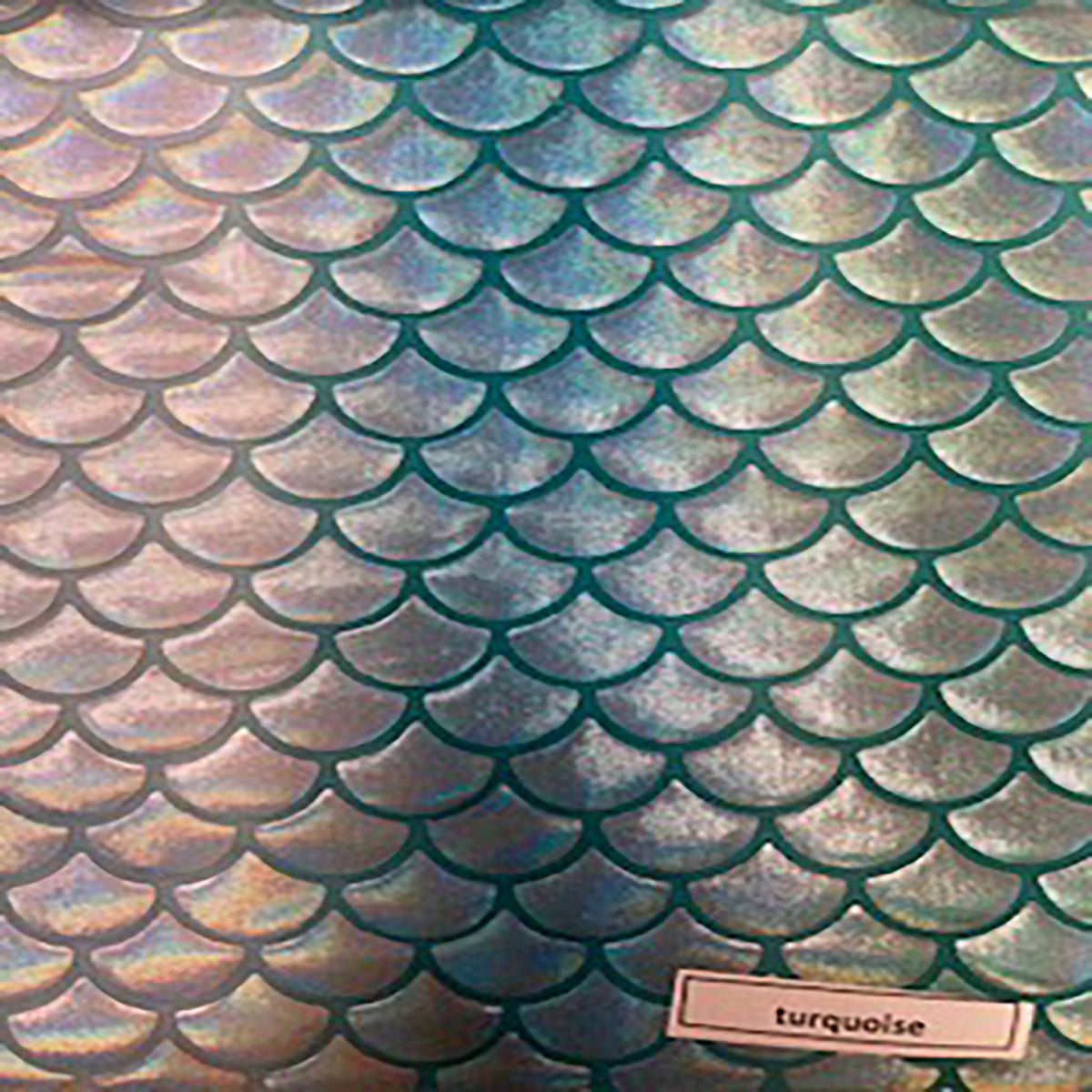 Vibrant Multi Foil Mermaid Polyester Spandex Fabric | Spandex Palace
