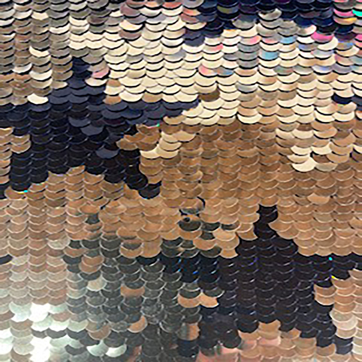 Reversible Star Sequin Flex Polyester Spandex Fabric | Spandex Palace