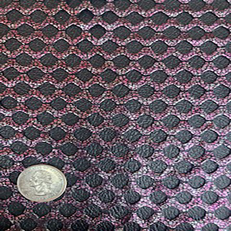 Premium Jewel Net Two Tone Foil Polyester Fabric | Spandex Palace