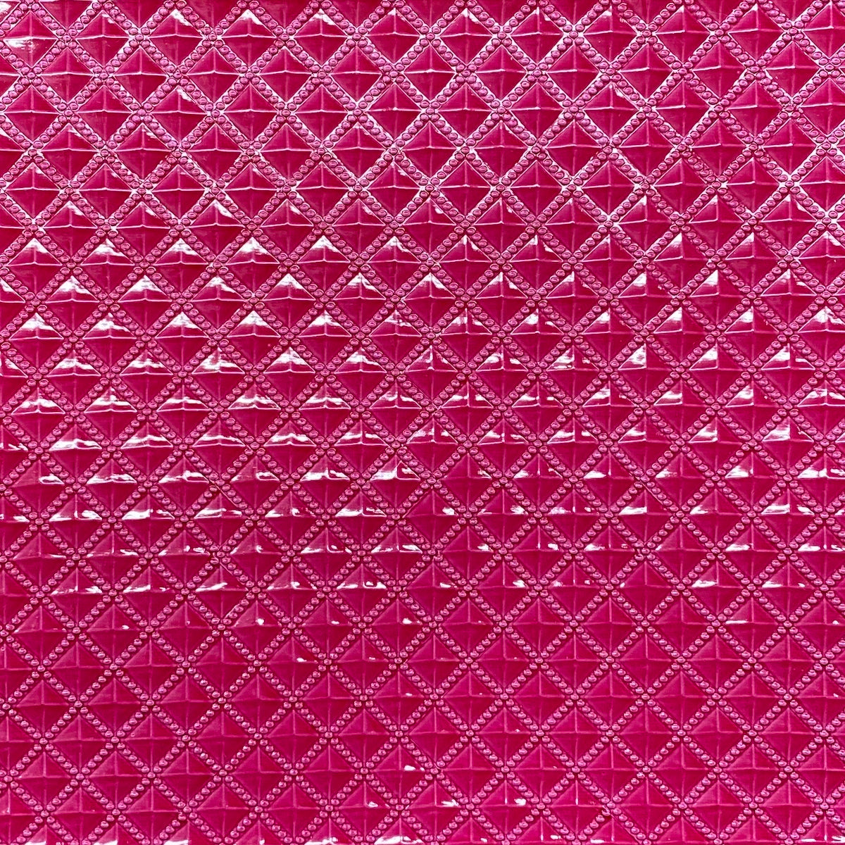 Diamond Embossed Vinyl Fabric