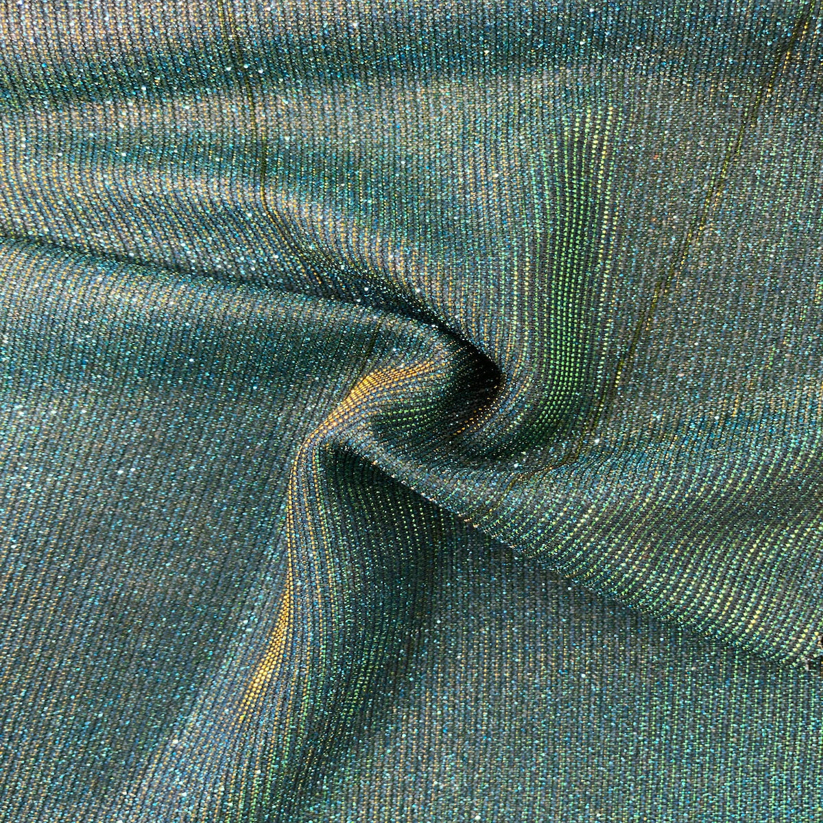 Holographic Shimmer Lurex Glitter Fabric