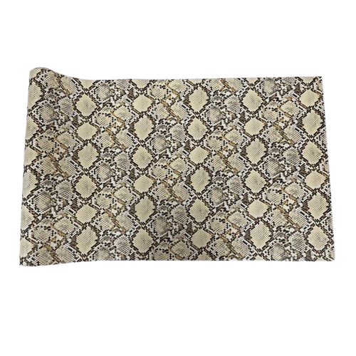 Caicos Snake Skin Faux Leather Vinyl Fabric