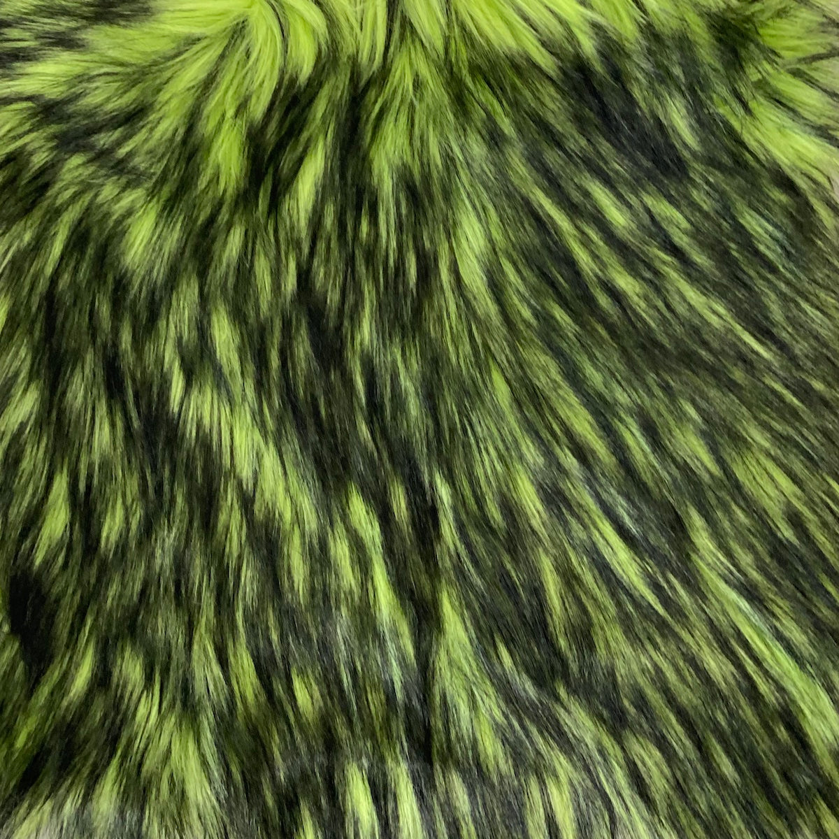 Husky Print Long Pile Shaggy Faux Fur Fabric