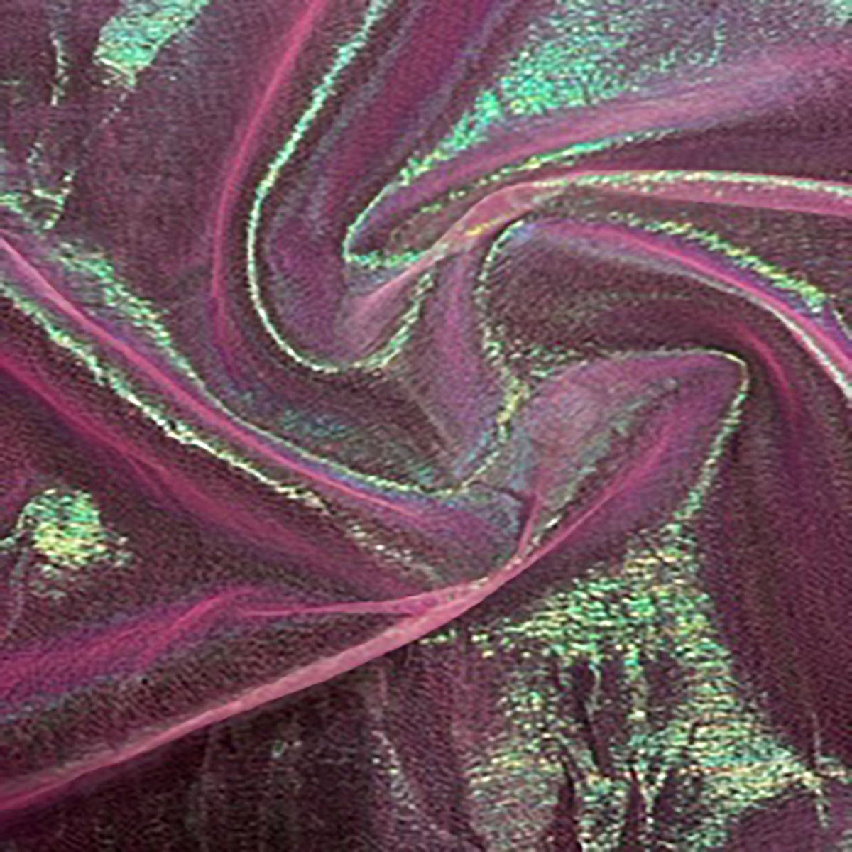Solid Vibrant Barbie Organza Polyester Fabric | Spandex Palace