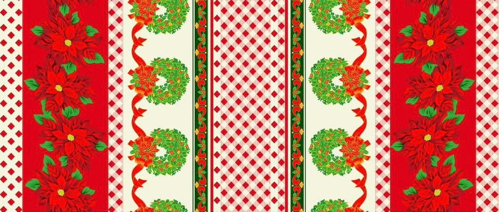 Christmas Poly Poplin Fabric | Islands Fabric