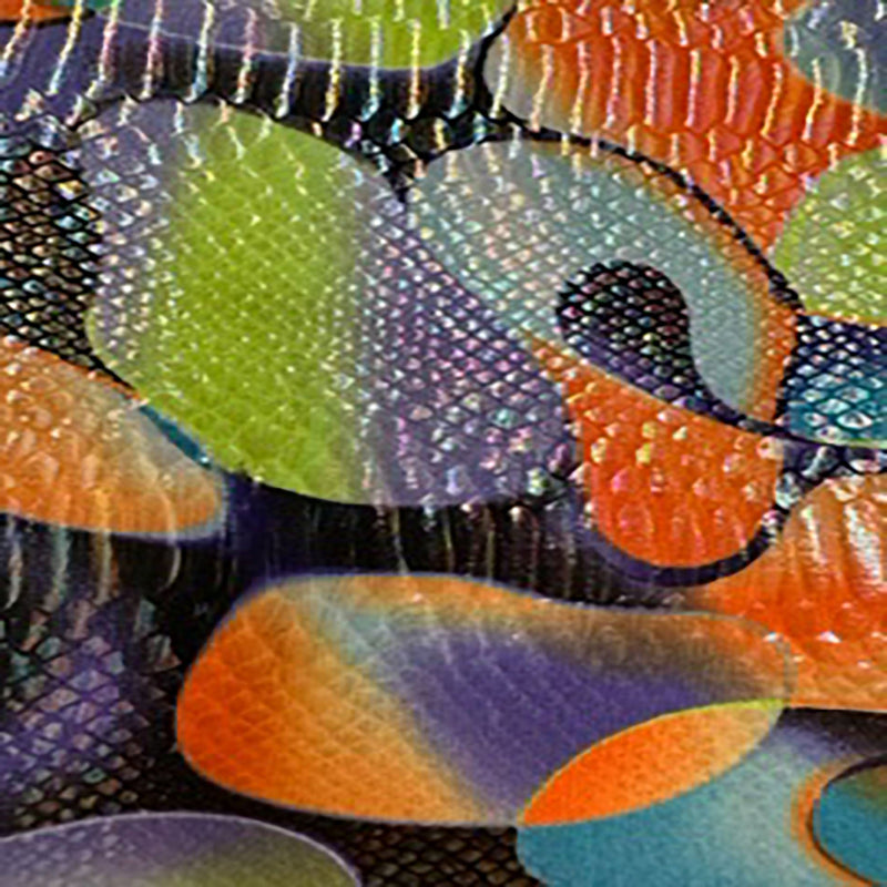 4-Way Bull Snake Print Poly SpandexStretch Fabric | Spandex Palace