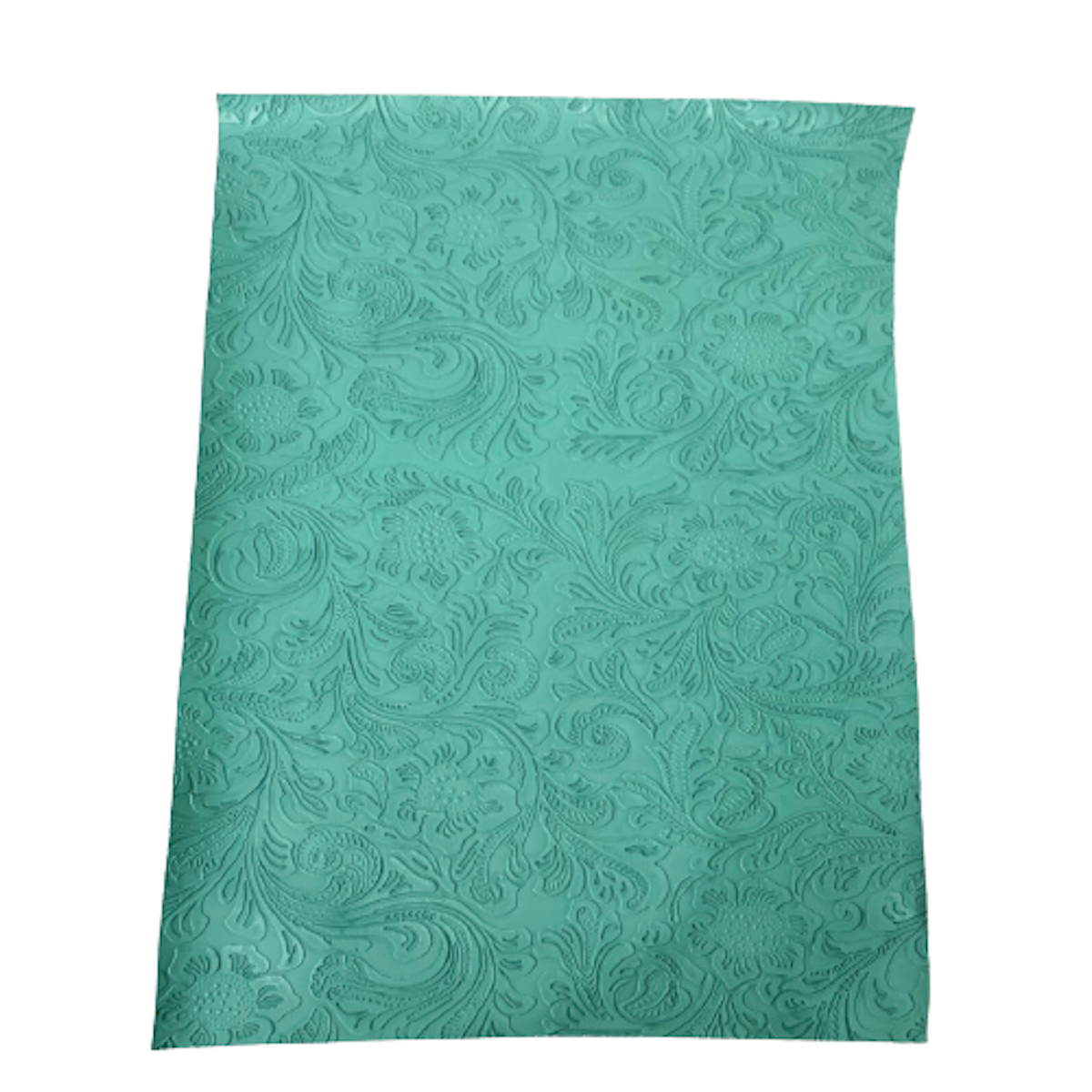 Western Floral PU Faux Leather Vinyl Fabric