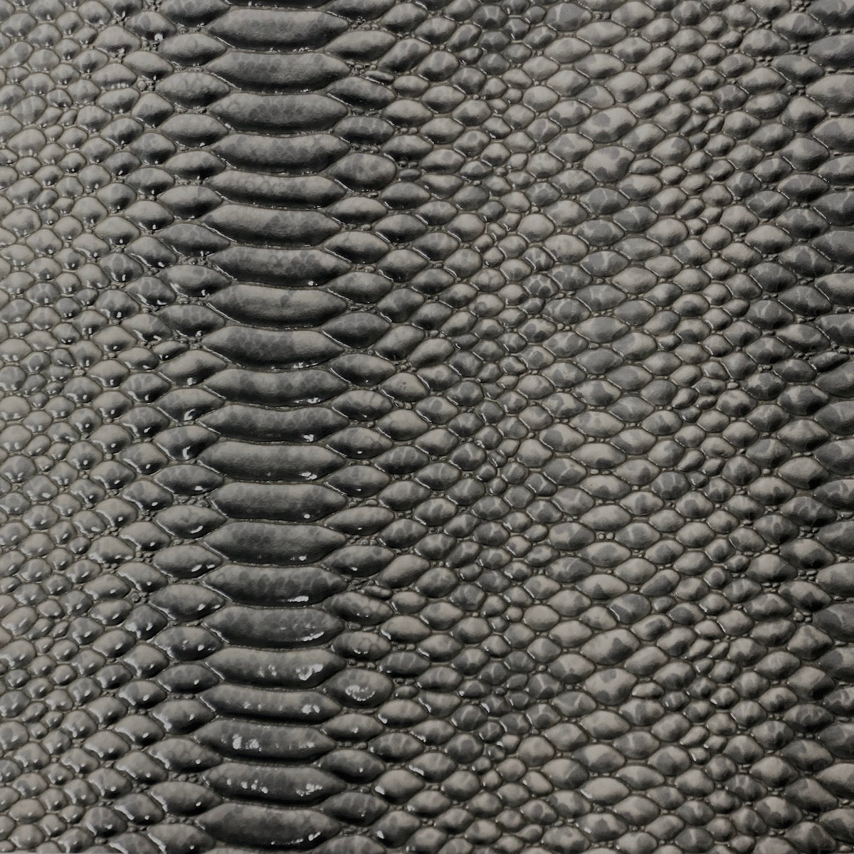Culebra Patent 3D Embossed Snake Skin Vinyl Fabric