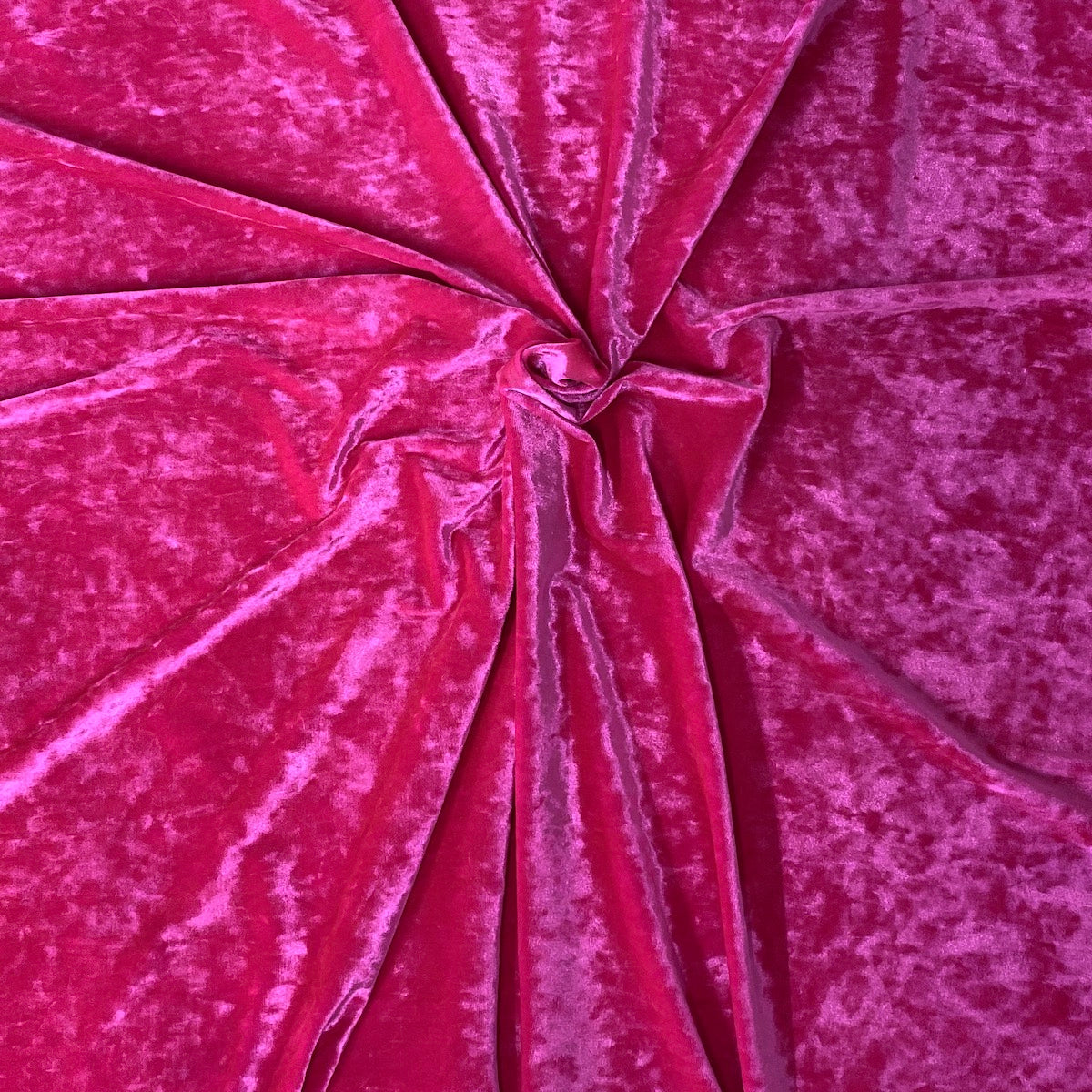 Crushed Stretch Velvet Fabric