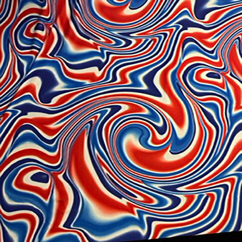 Water Paint Paper Print 4-Way Polyester Flex Fabric | Spandex Palace