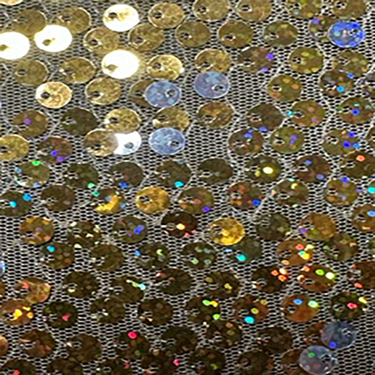 Sequin Flipper Mesh on Polyester Fabric | Spandex Palace