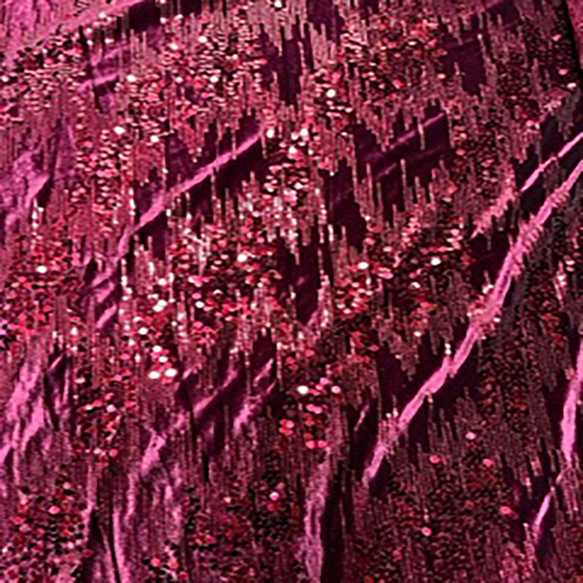 Velvet With Textured Sequins 2-Way Stretch Fabric | Spandex Palace