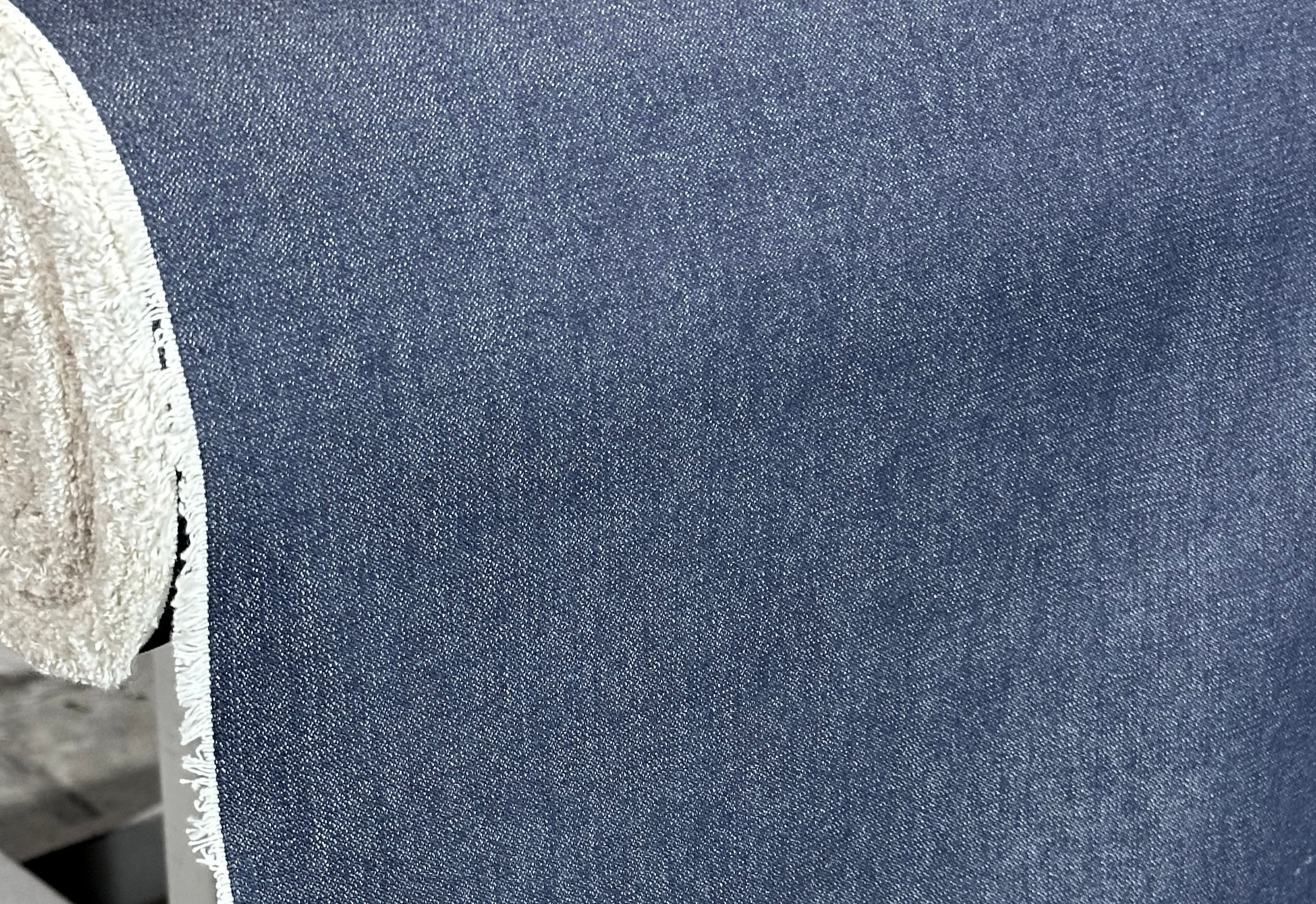 10 YARDS USA MADE DEEP INDIGO DENIM 10 ozs RING SPUN 100% COTTON FABRIC 68" WIDE