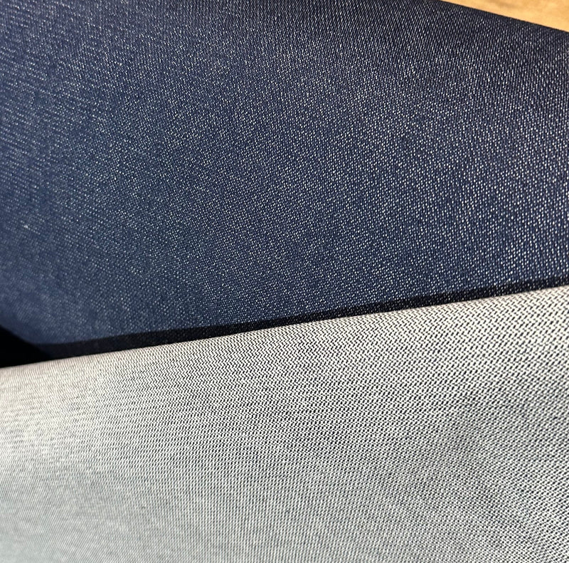 USA MADE DEEP INDIGO DENIM 10 ozs RING SPUN 100% COTTON FABRIC 68" WIDE BY YARD