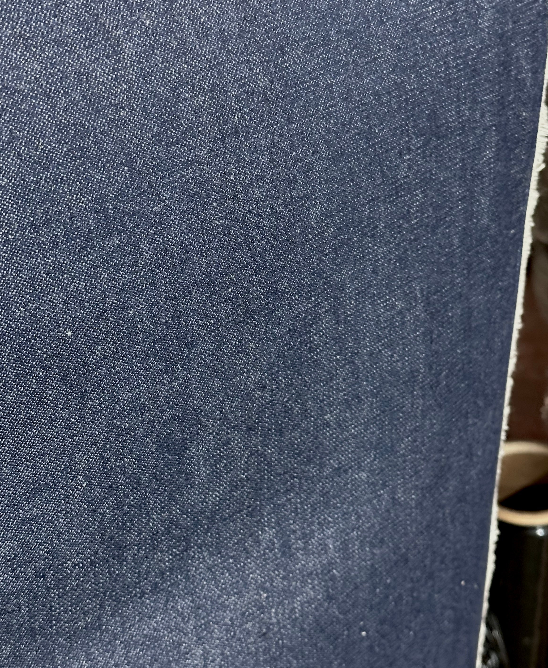 USA MADE DARK INDIGO DENIM 10 ozs RING SPUN 100% COTTON FABRIC 68" WIDE BY YARD