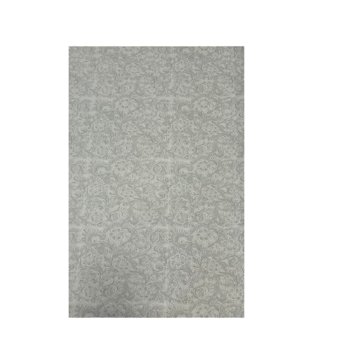 Western Floral PU Faux Leather Vinyl Fabric