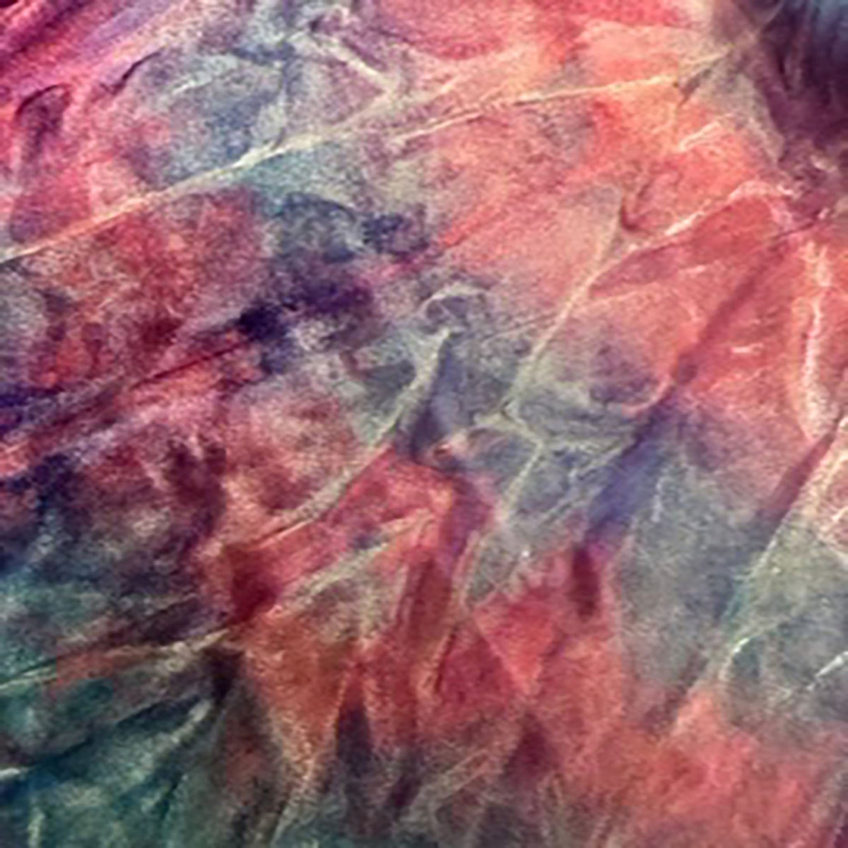 Radiant Psychedelic Velvet Polyester Spandex Fabric | Spandex Palace