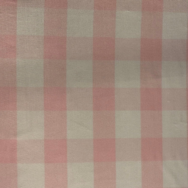 Gingham Plaid Print 4-Way Poly Spandex Stretch Fabric| Spandex Palace