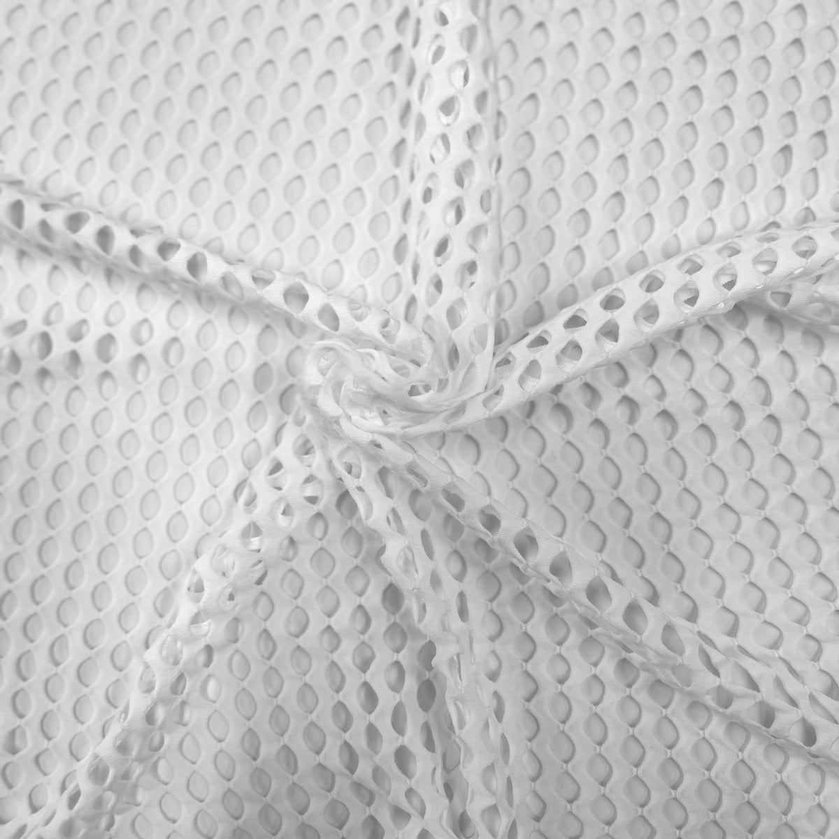 Crochet Fishnet Netting Spandex Fabric