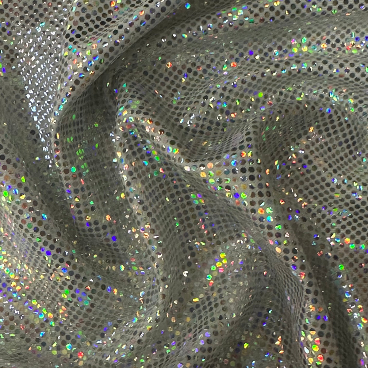 Radiant Shattered Glass 4-Way Poly Spandex Stretch Fabric | Spandex Palace
