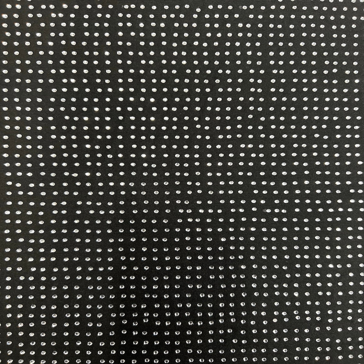 Iridescent AB Rhinestone Spandex Fabric