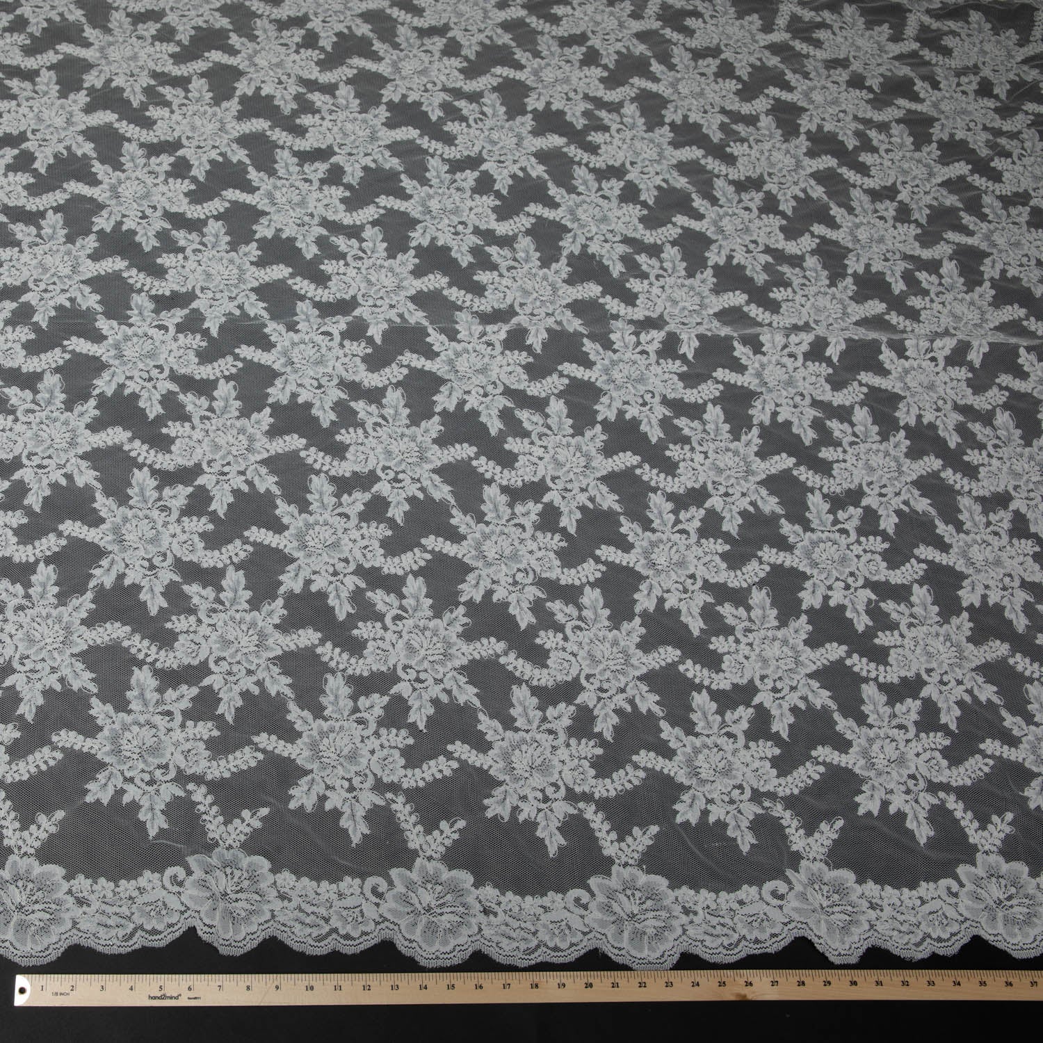 Re-Embroidery Lace Fabric with Cord and Superb Design 52"/54" Wide | Exquisite Fabric
