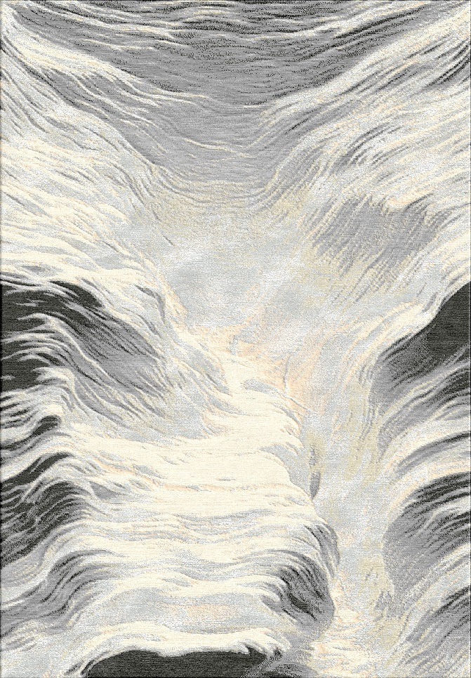 Color-Shift Foldable Flat Weave Area Rug - Shifting Hues Design - Versatile Indoor/Outdoor Rug - Power Loomed - Durable Polypropylene/Polyester Blend - Made in Turkey - Soft and Resilient