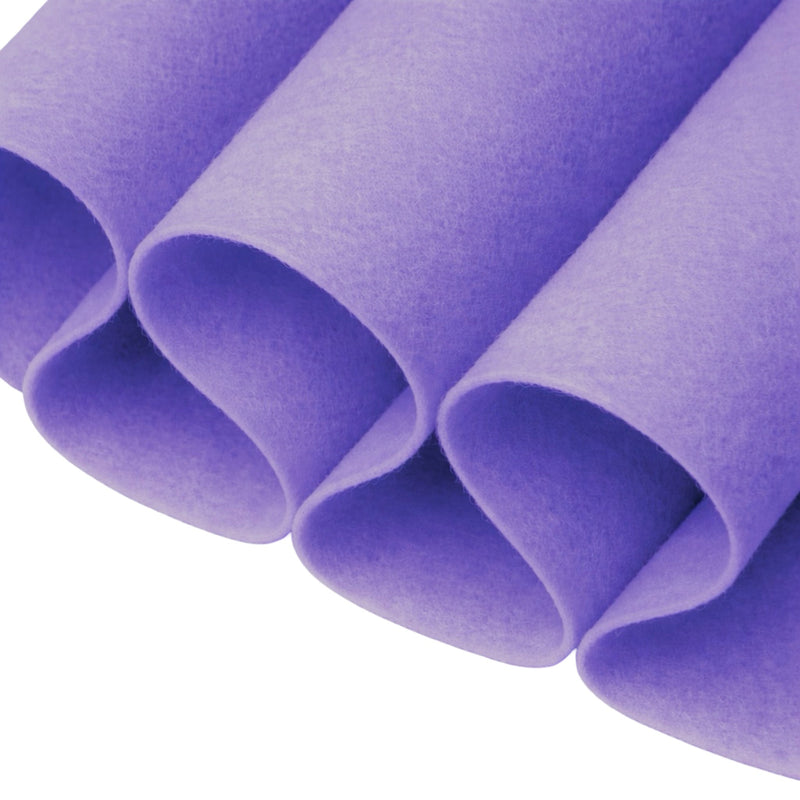 Acrylic Felt Fabric 1.6mm – Lavender, 72" Wide, 160 GSM | By the Yard
