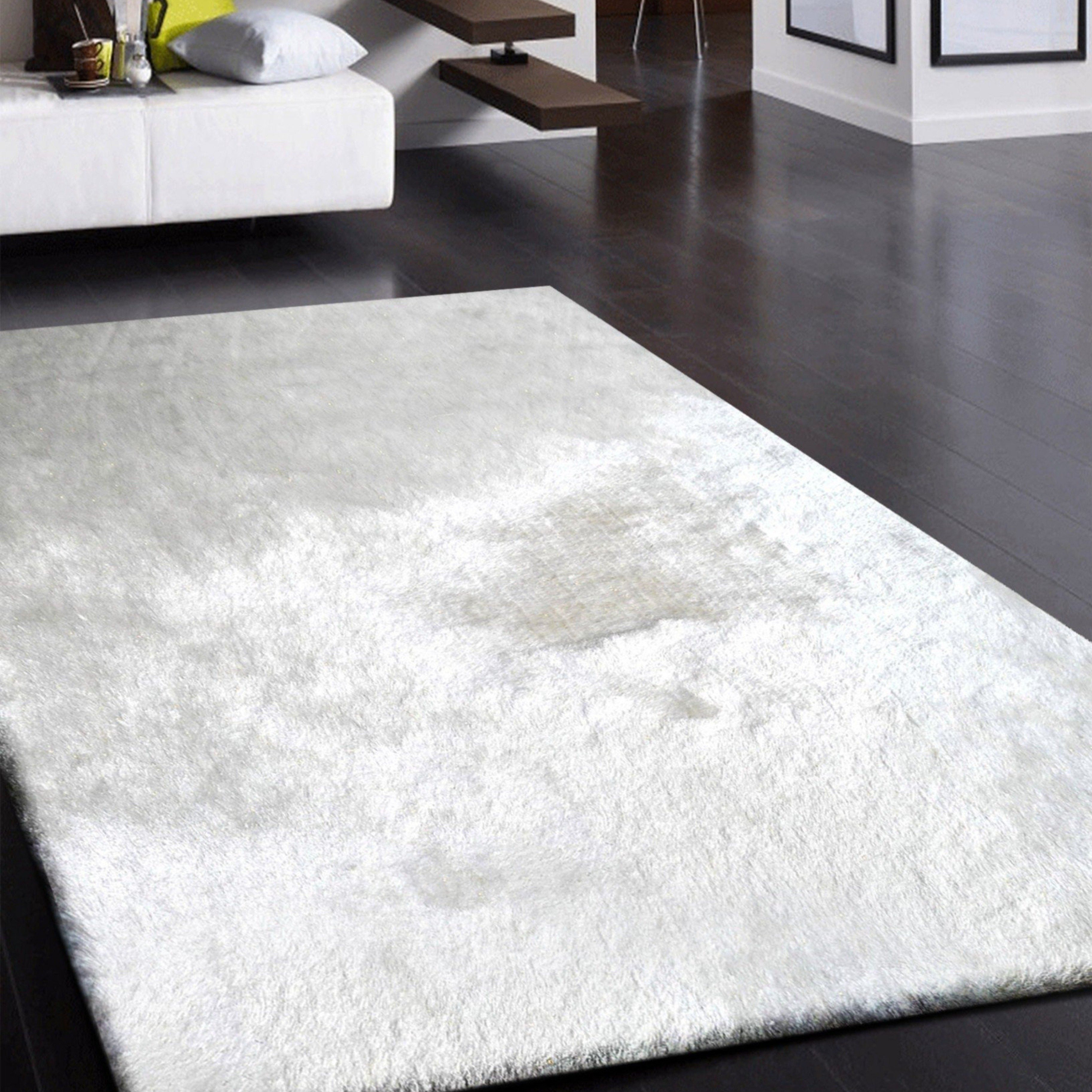 Shiny Glow Soft Plush Fluffy Shag Area Rug/Carpet