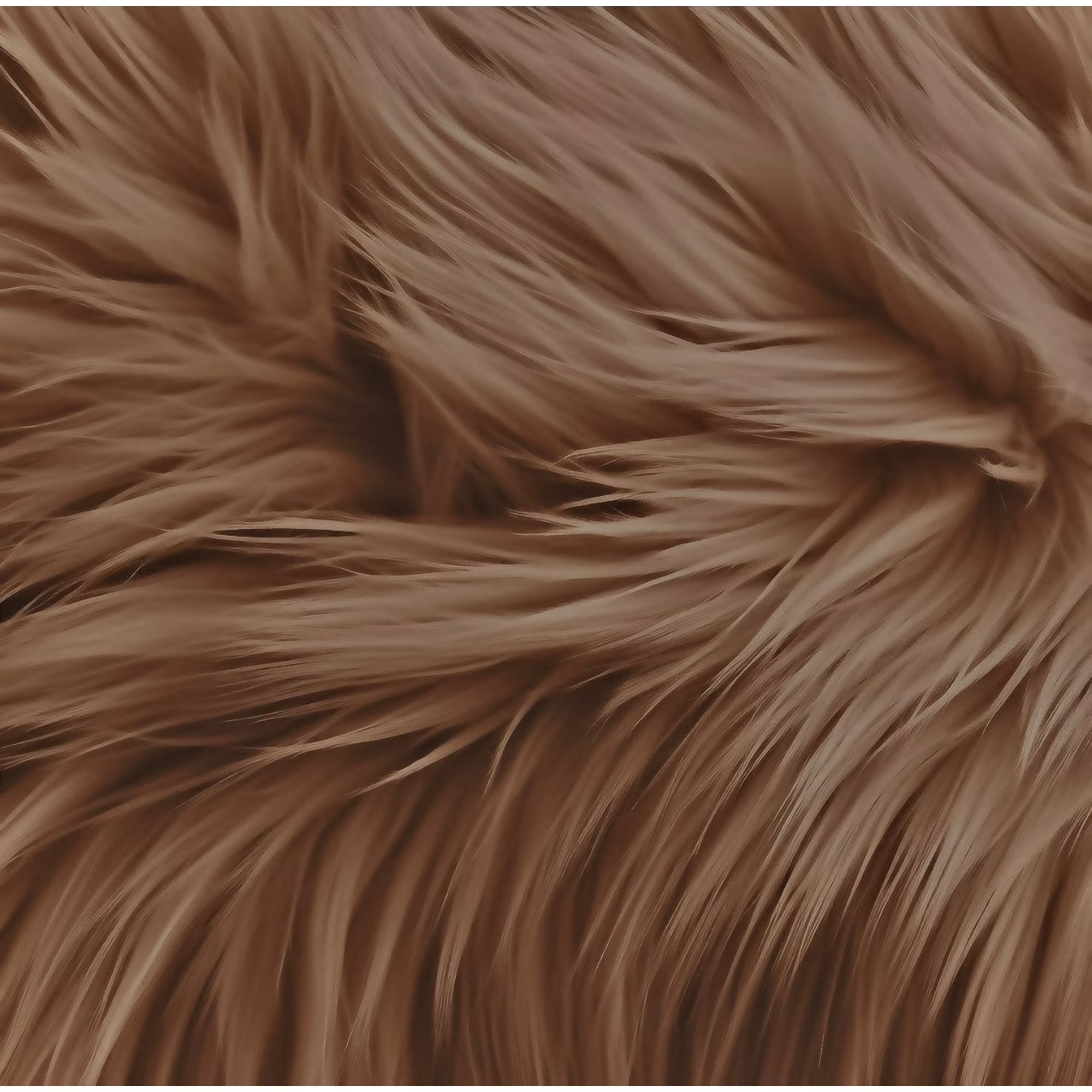 Faux Fur Fabric (2–4 Yards) Bulk – Shaggy Plush Long Pile, 60" Wide