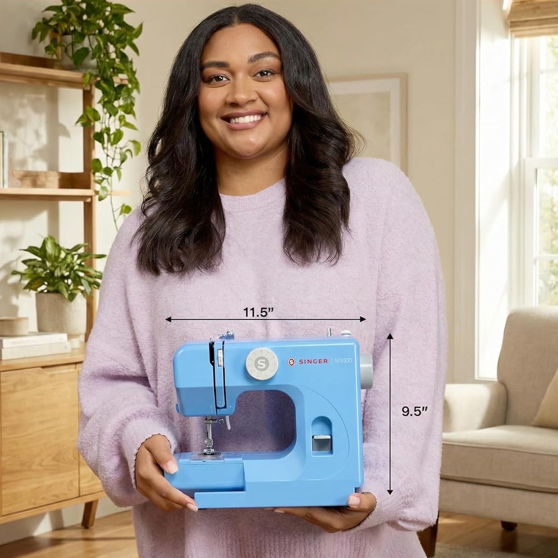 SINGER® M1000 Blue Mending Machine