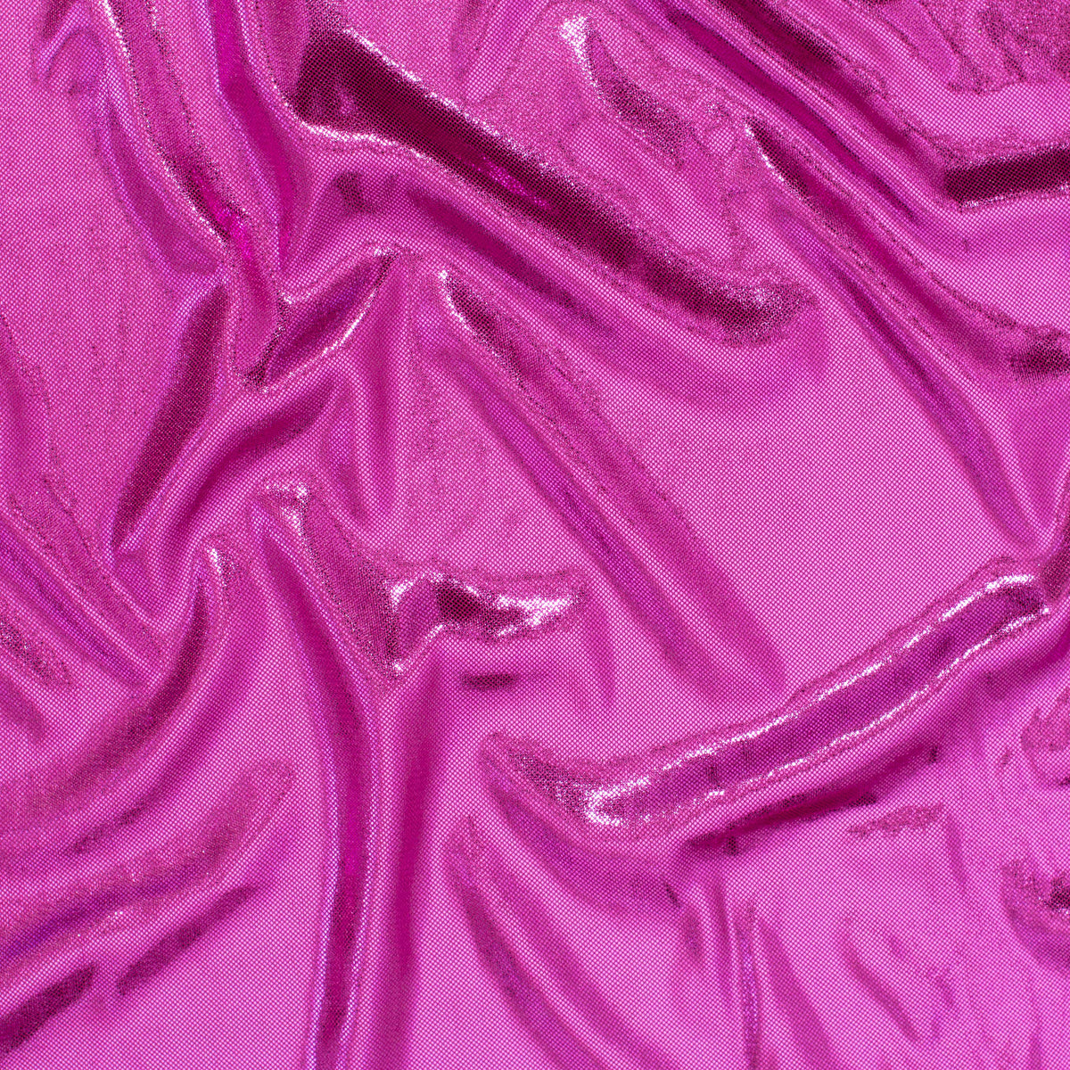 Artisan Metallic Jersey Foil Polyester Fabric | Spandex Palace