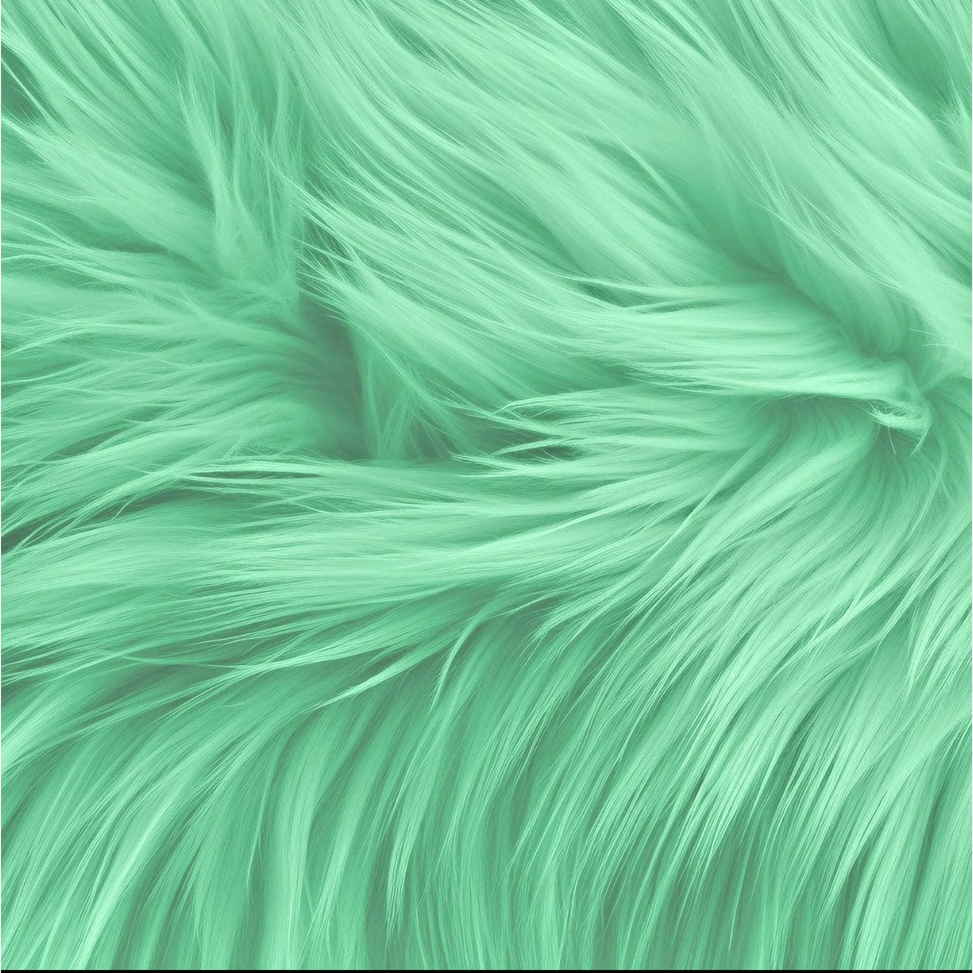 Faux Fur Fabric by the Yard – Shaggy Plush Long Pile, 60" Wide