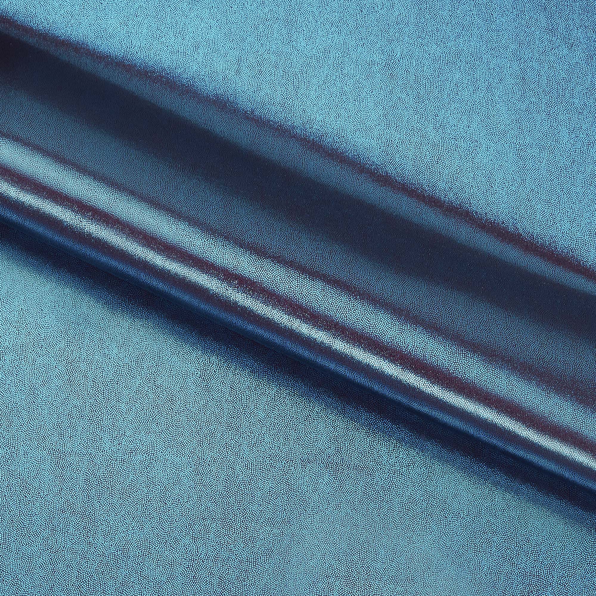 Mystique Foiled Spandex Fabric | Blue Moon Fabrics