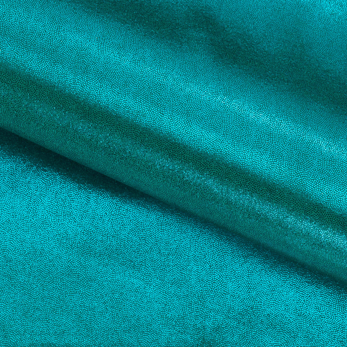 Mystique Foiled Spandex Fabric | Blue Moon Fabrics