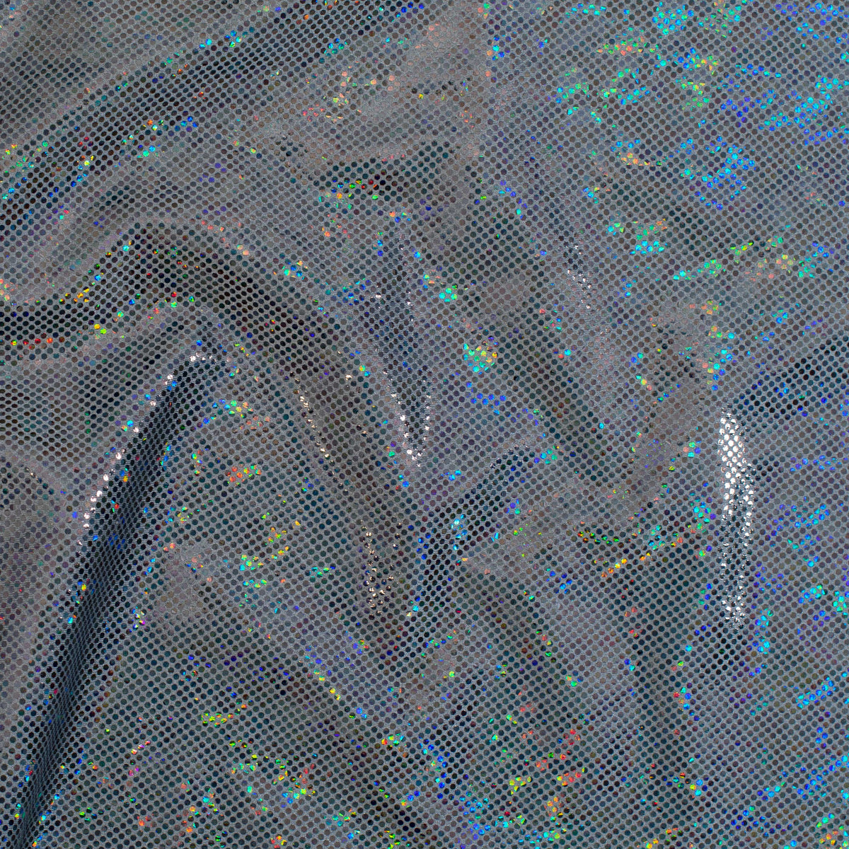 Shatter Glass Hologram 4 Way Stretch Nylon Spandex Fabric| Spandex Palace