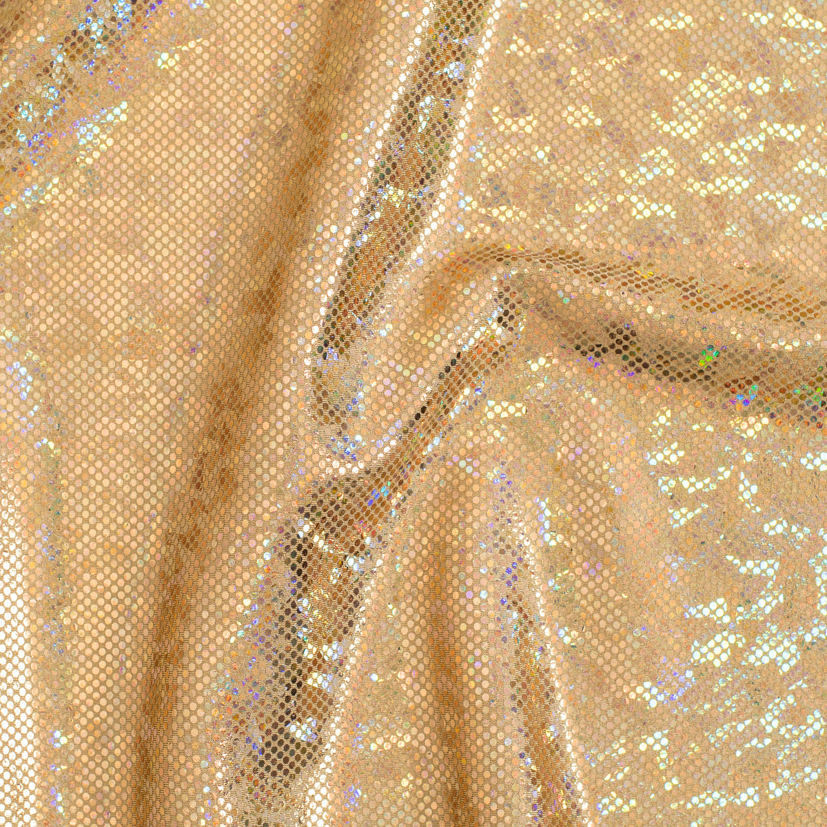 Shatter Glass Hologram 4 Way Stretch Nylon Spandex Fabric| Spandex Palace