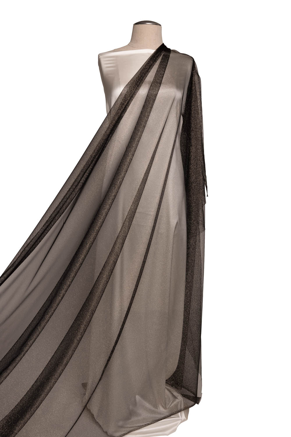 NYLON MX TULLE 58/60" Black Fabric - Exquisite Fabric