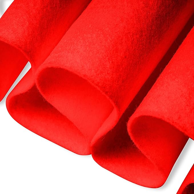 Felt fabric for projects - 18" X 18" inch Wide & 1.6mm Thick Felt