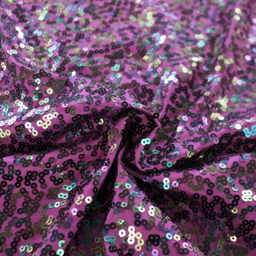 Night Sky Spandex Sequin Fabric | Blue Moon Fabrics