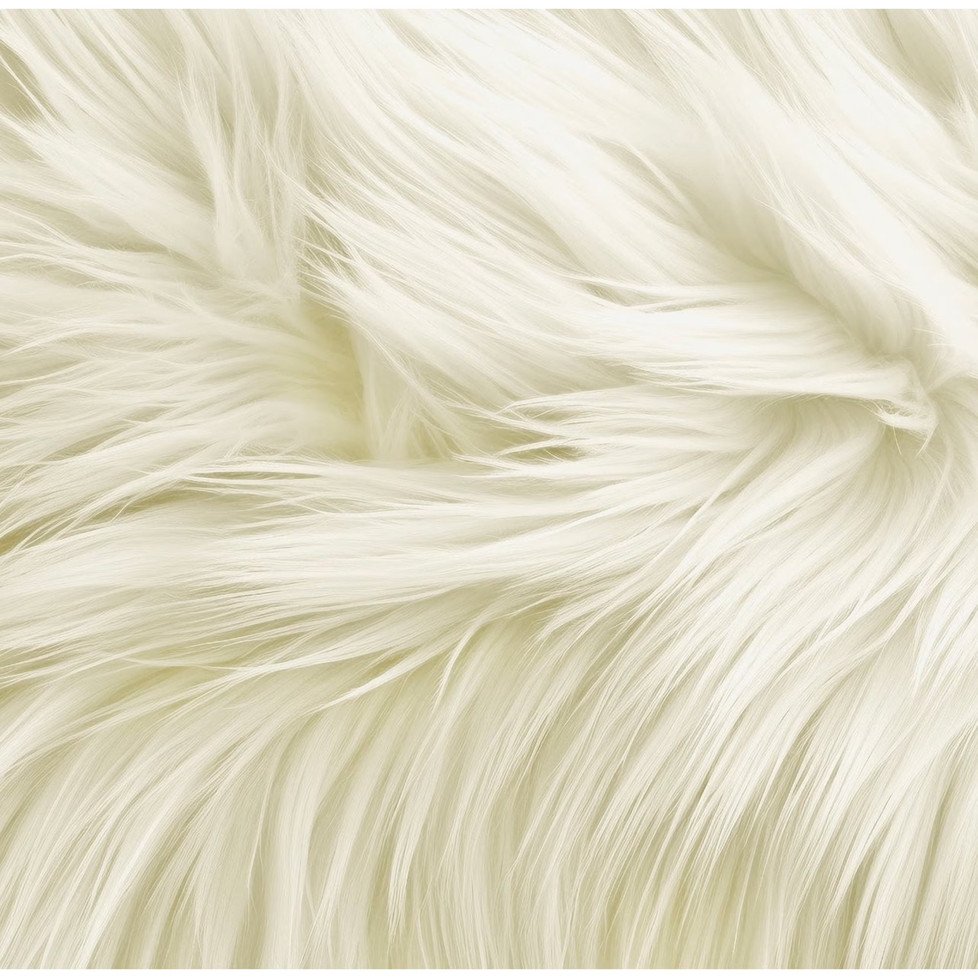 Faux Fur Fabric Squares For DIY Crafts 6X6 Inch Shaggy Fur Patches