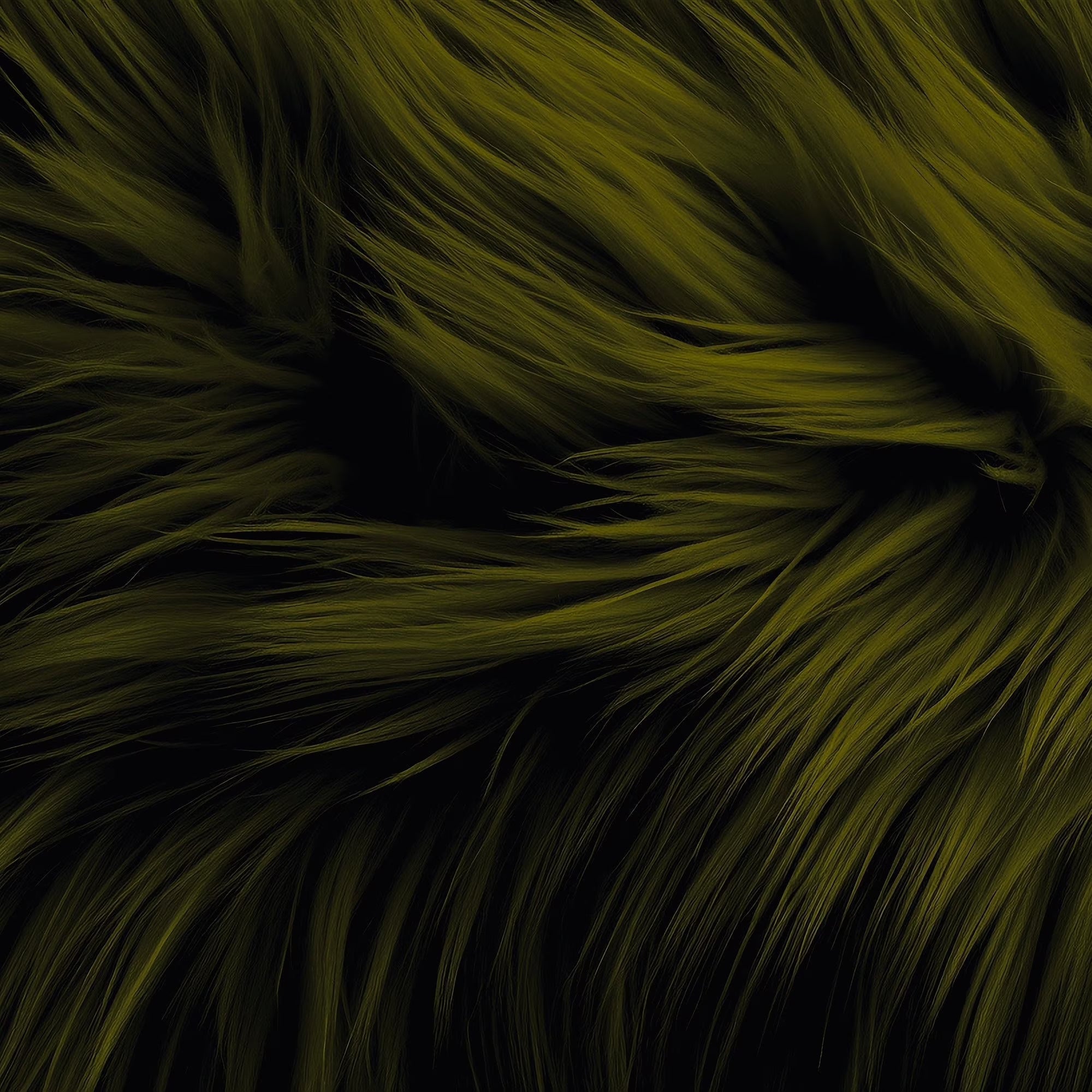 Faux Fur Fabric by the Yard – Shaggy Plush Long Pile, 60" Wide