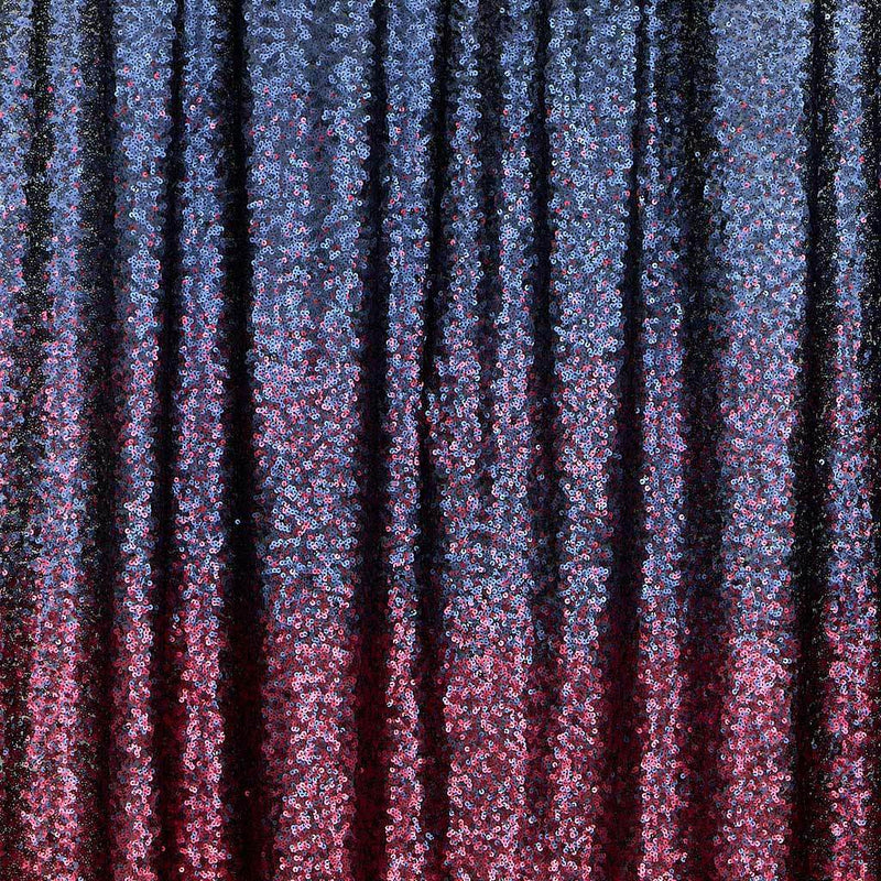 Short Ombre Stretch Mesh Sequin Fabric | Blue Moon Fabrics