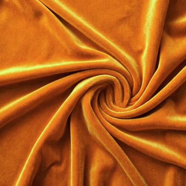 Heavy Stretch Velvet Spandex Fabric