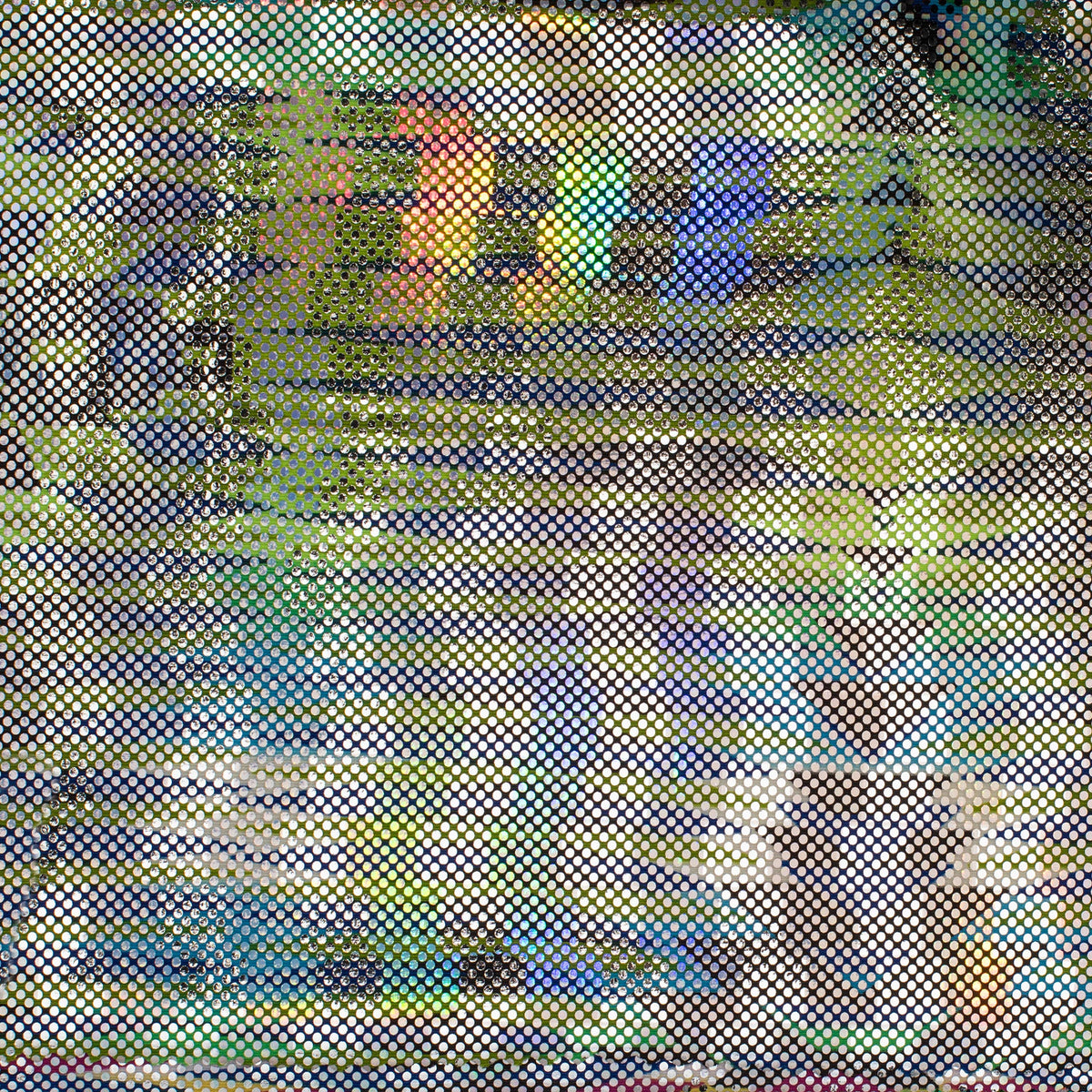 Hologram 4 Way Stretch Poly Spandex Dazzle Puzzle Fabric | Spandex Palace