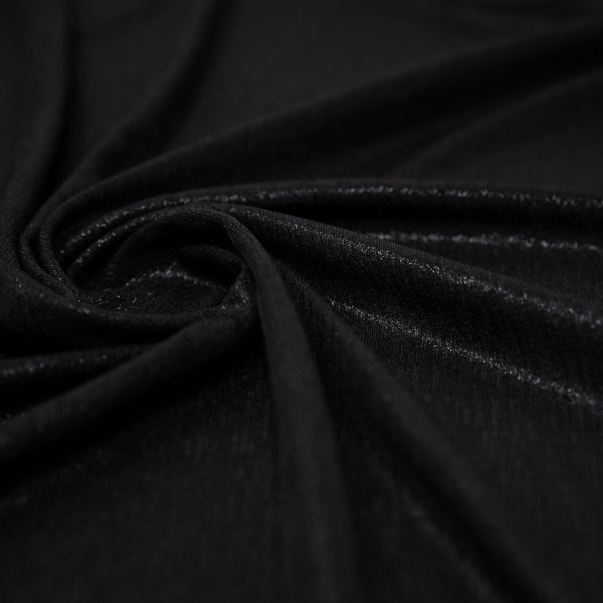 Posh Titanium Foiled Slinky Jacquard Fabric | Blue Moon Fabrics