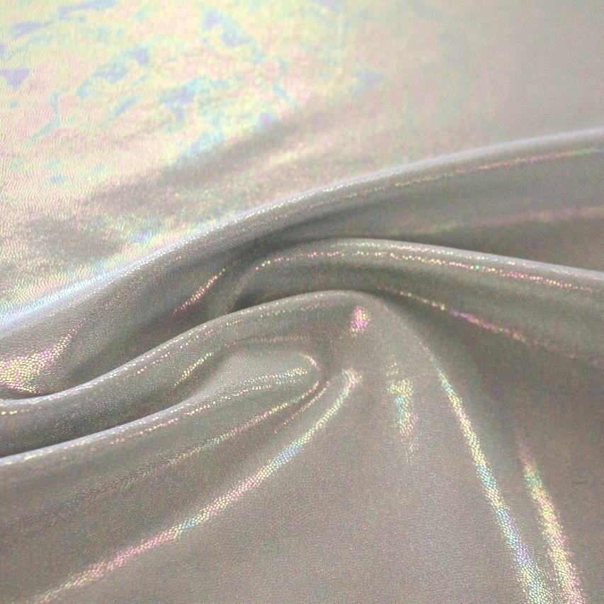 Prismatic Foiled Spandex Fabric | Blue Moon Fabrics